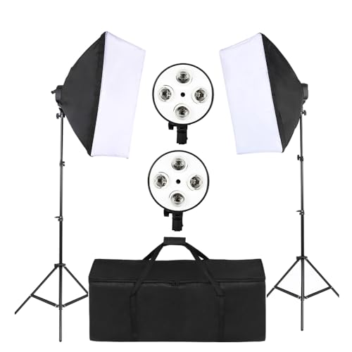 Amazon | ソフトボックス【 2024最新型 撮影照明キット】撮影用